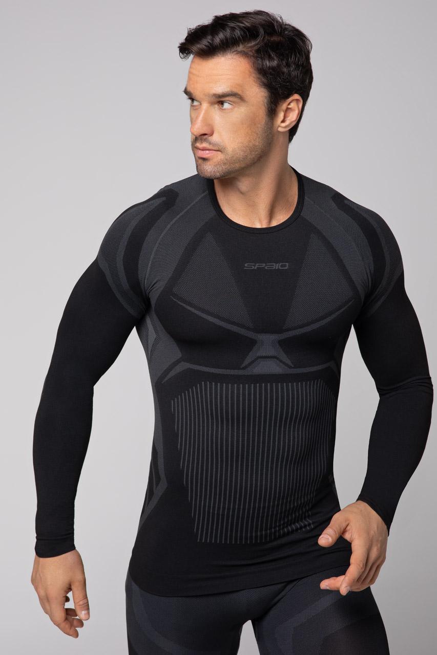 Spaio SPAIO MAGLIA M/L TERMOATTIVA "CONFIDENCE" NERO/GRIGIO Acquista Ora