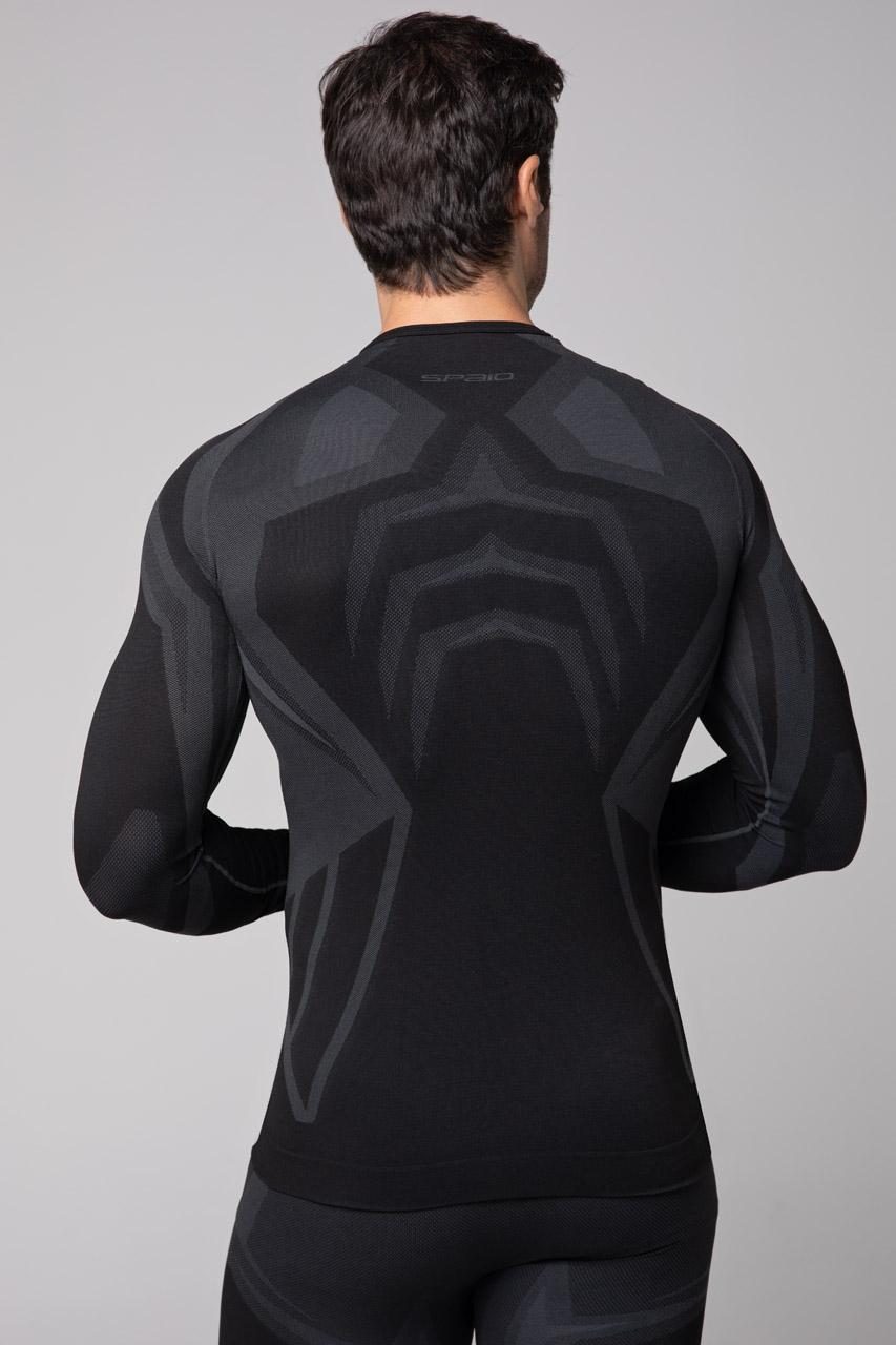 Spaio SPAIO MAGLIA M/L TERMOATTIVA "CONFIDENCE" NERO/GRIGIO Acquista Ora