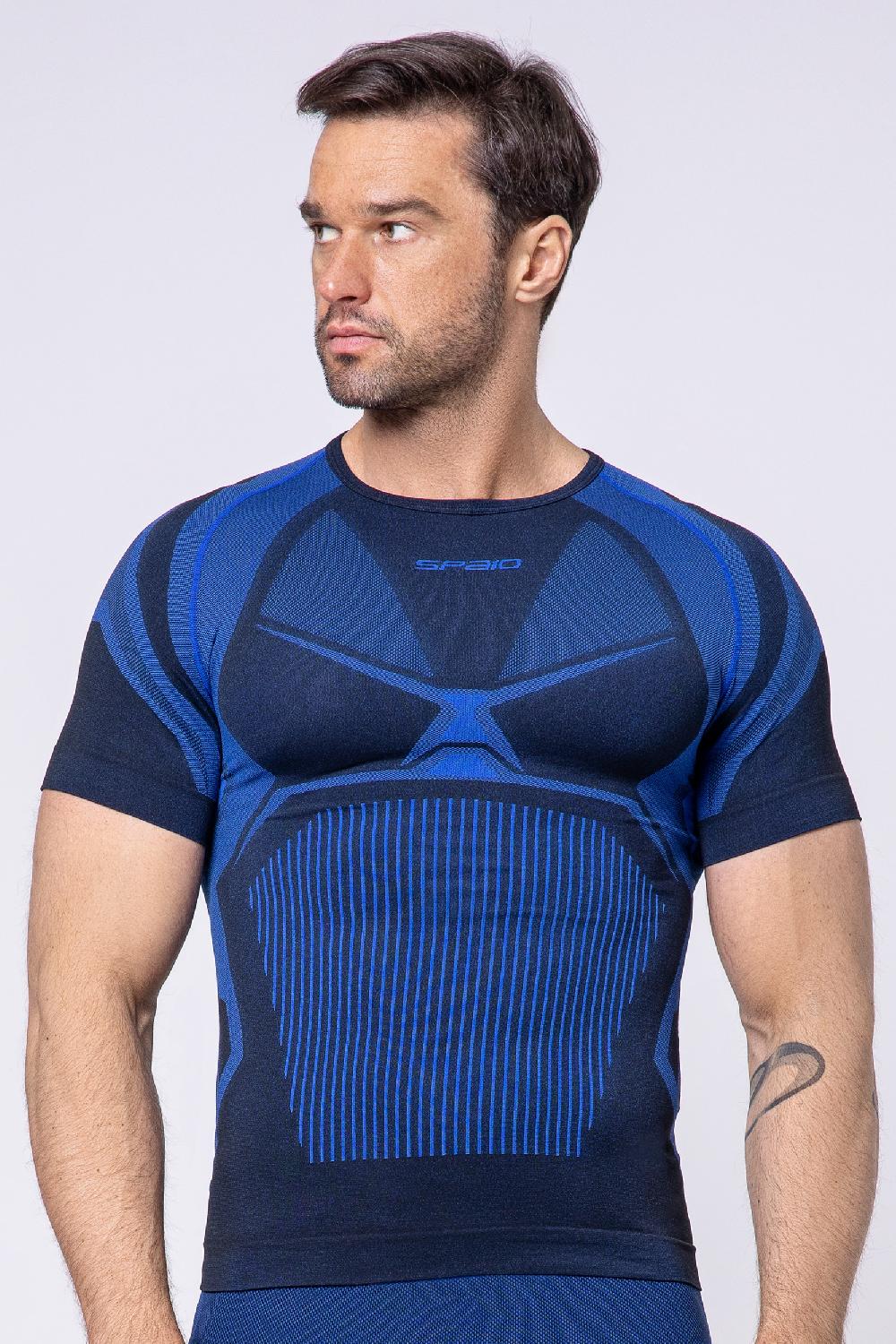 Spaio SPAIO MAGLIA M/C "CONFIDENCE" NERO/ROYAL BLUE Shopping Online