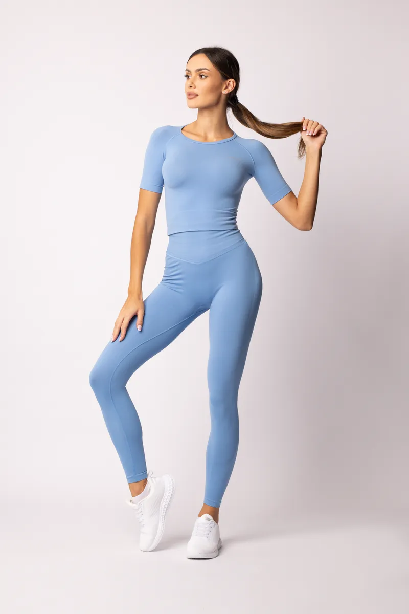 Spaio SPAIO RASHGUARD ADAPT MANICA CORTA LINCHEN BLUE Vendite Flash