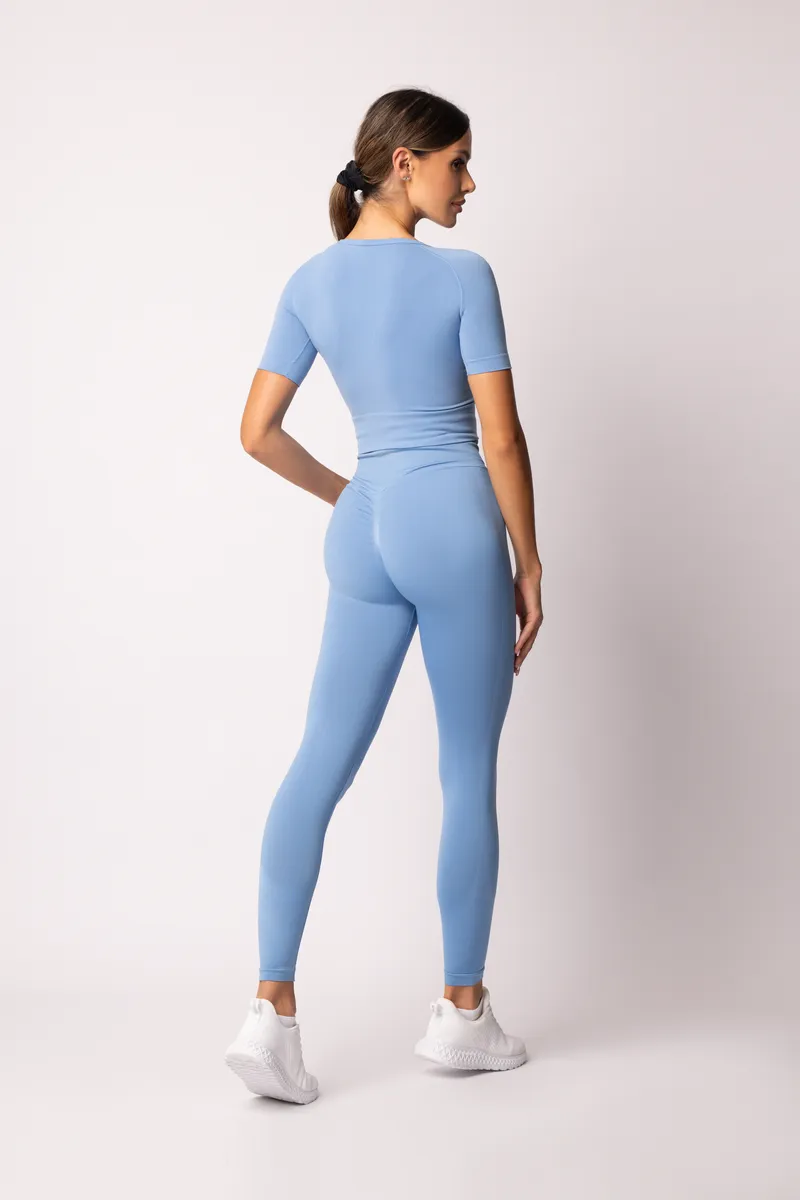 Spaio SPAIO RASHGUARD ADAPT MANICA CORTA LINCHEN BLUE Vendite Flash