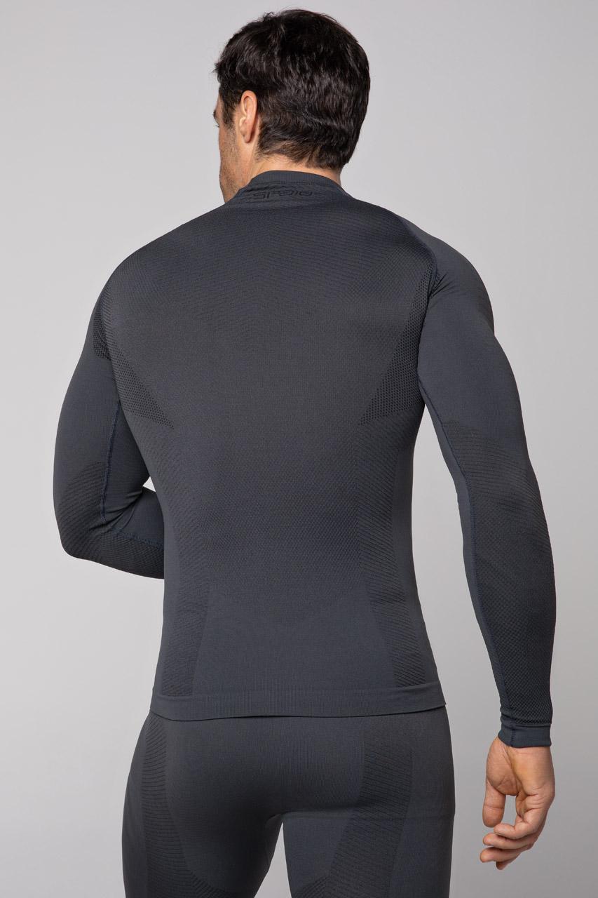 Spaio SPAIO MAGLIETTA TERMOATTIVA PLAY NEW GREY/NERO Nuova