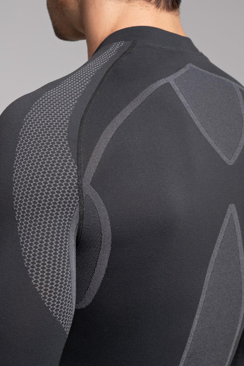 Spaio SPAIO MAGLIETTA TERMOATTIVA CON MANICHE LUNGHE "THERMO-EVO" UOMO GRIGIO/GRIGIO CHIARO 2025