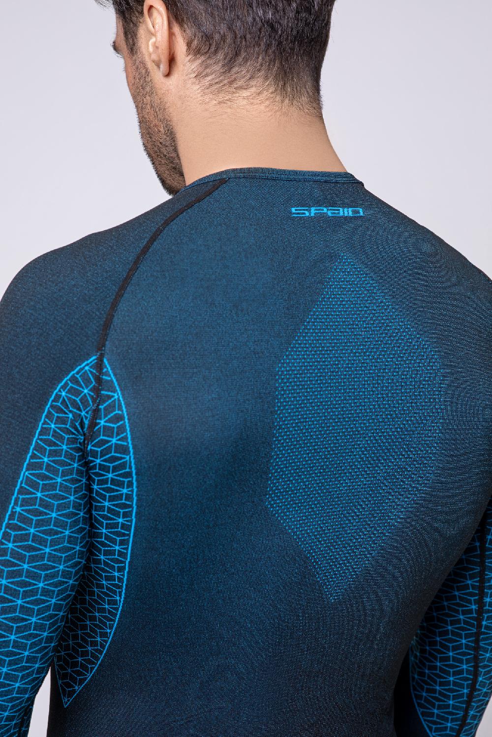 Spaio SPAIO M/L MAGLIA BREEZE UOMO NERO/BLU Promozione