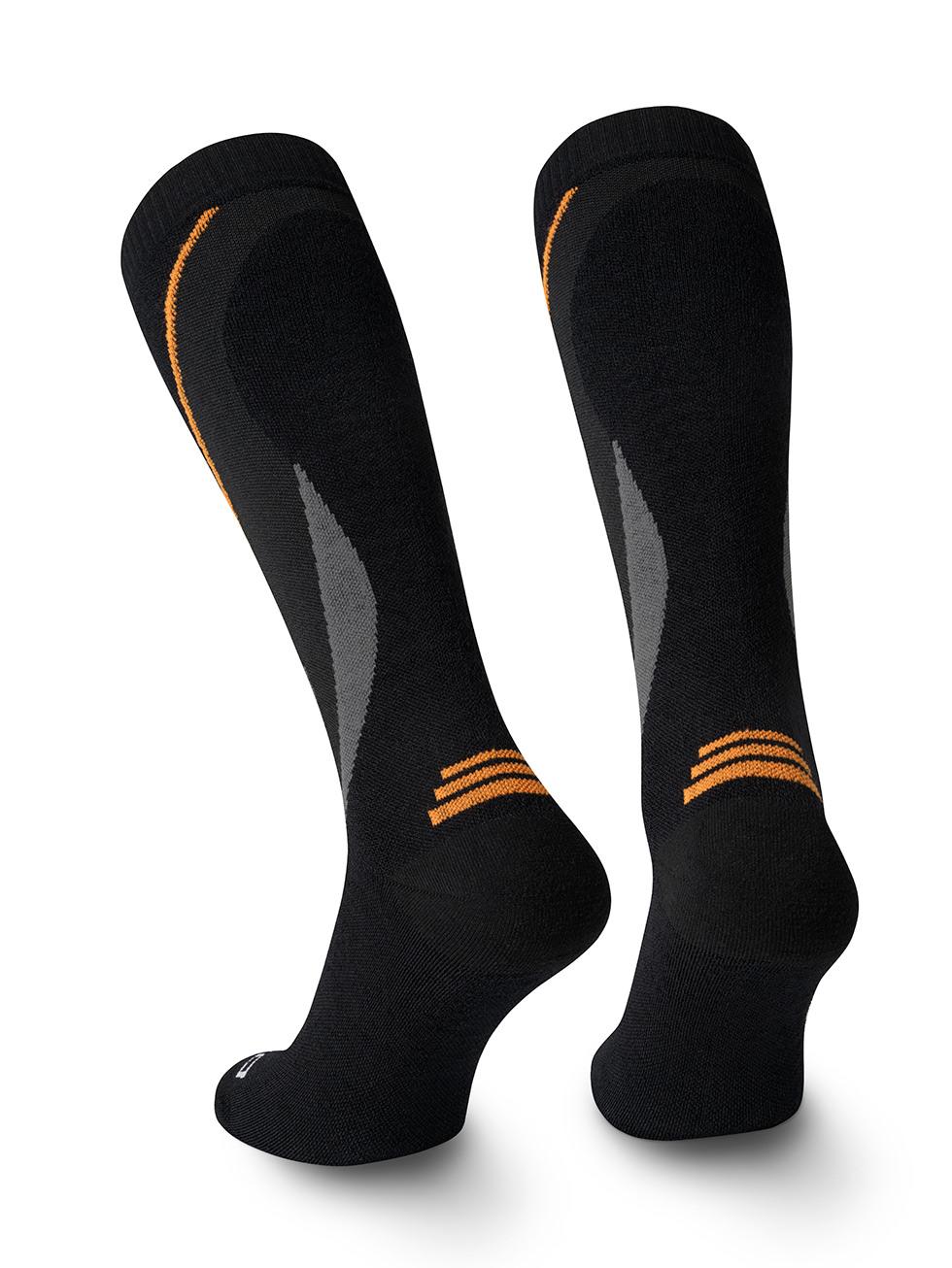 Spaio SPAIO calze da sci compressive THERMO-EVO BLACK/GREY/ORANGE Online
