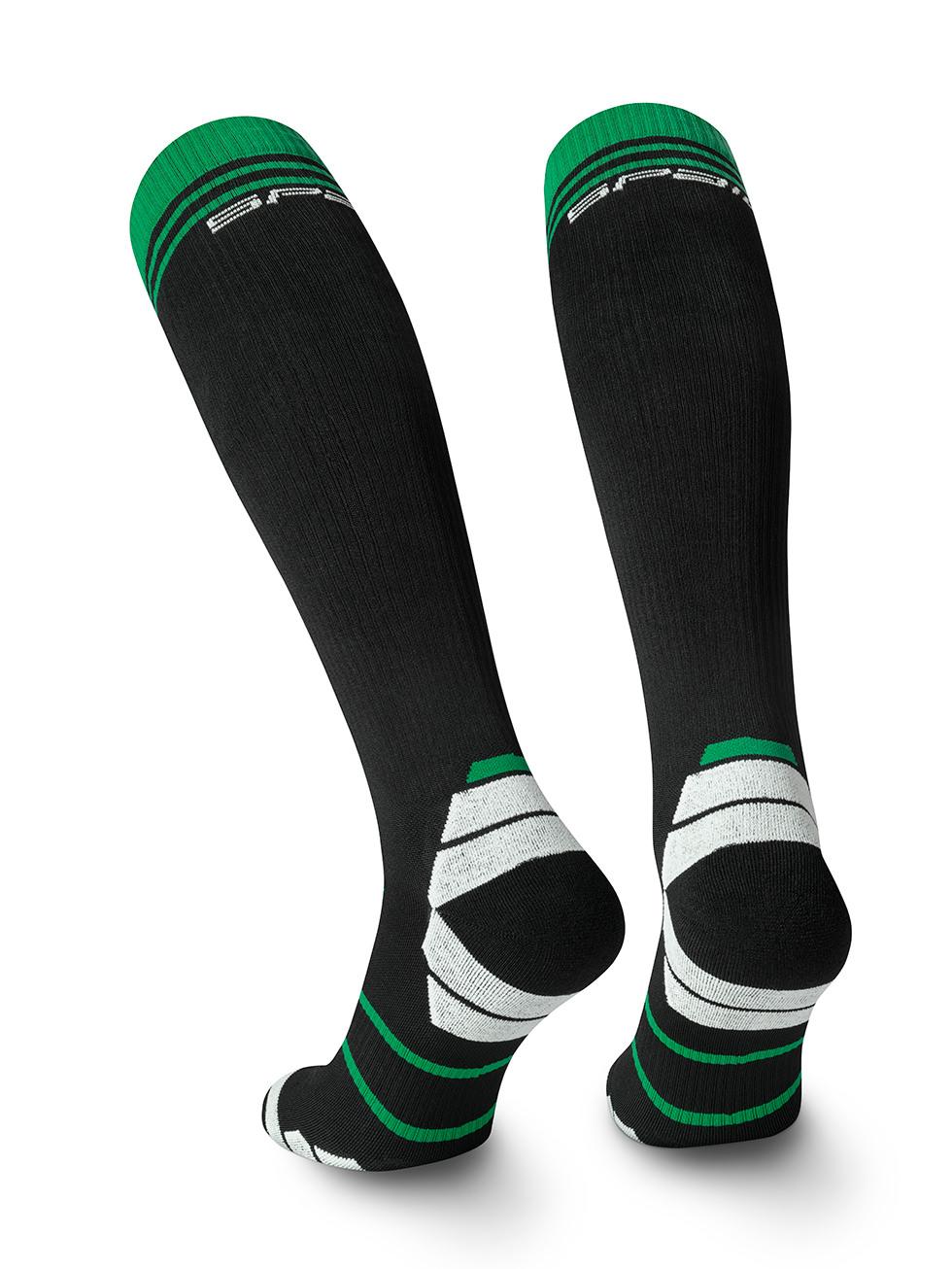 Spaio SPAIO calze da sci SKI SOCKS 01 BLACK/WHITE/GREEN Negozio