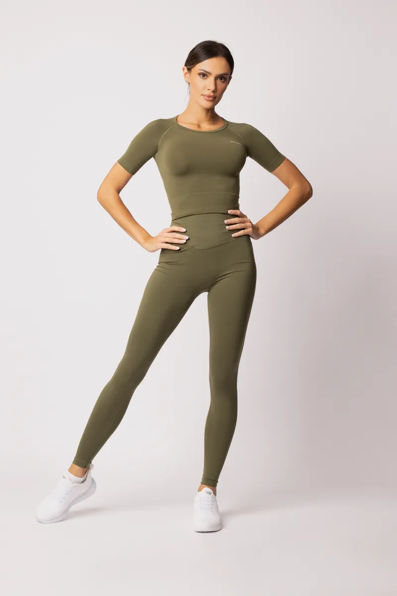 Spaio SPAIO RASHGUARD ADAPT MANICA CORTA KHAKI Qualità