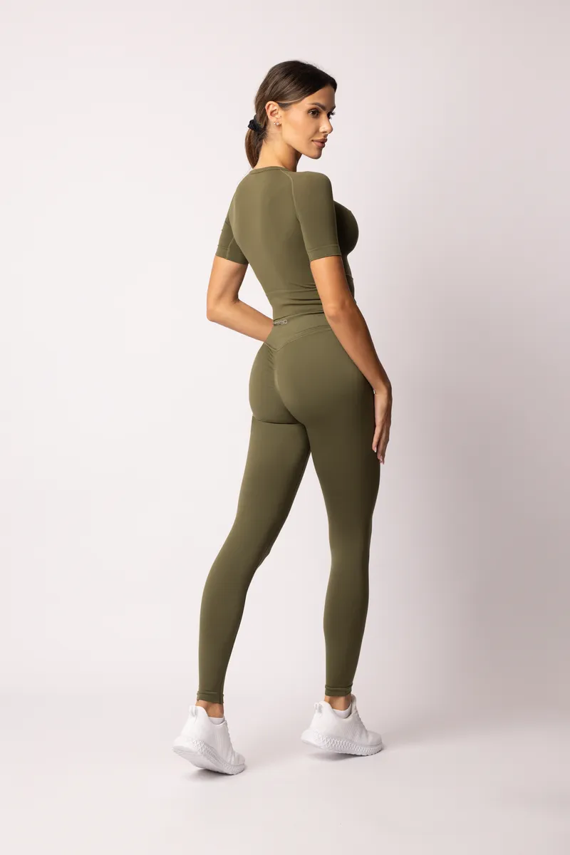 Spaio SPAIO RASHGUARD ADAPT MANICA CORTA KHAKI Qualità