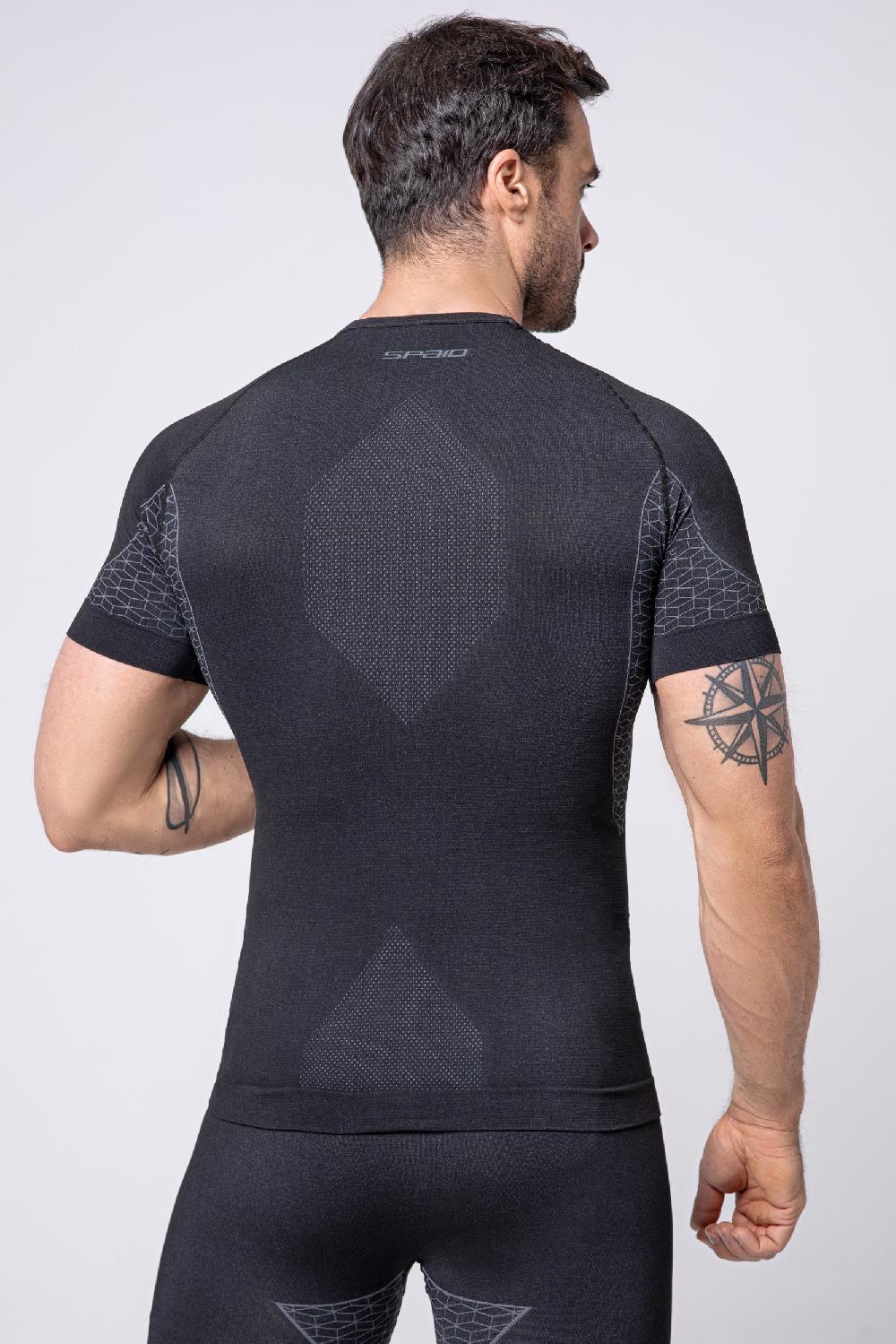 Spaio SPAIO M/C MAGLIA BREEZE UOMO NERO/GRIGIO Convenienza