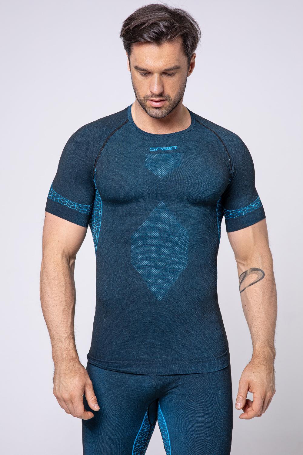 Spaio SPAIO M/C MAGLIA BREEZE UOMO NERO/BLU Presa