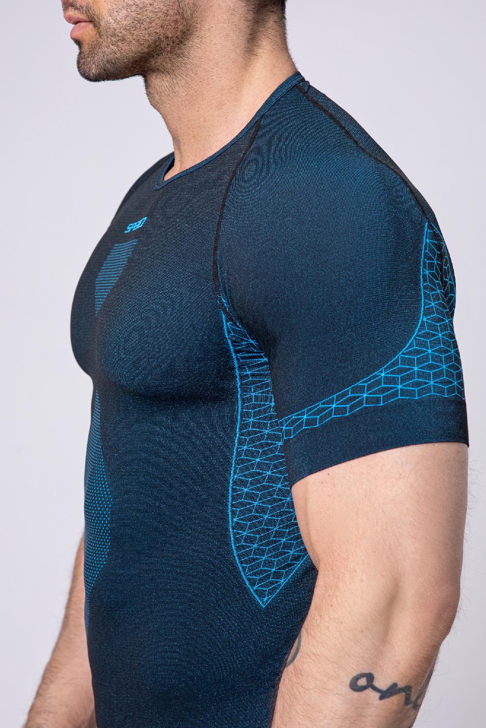 Spaio SPAIO M/C MAGLIA BREEZE UOMO NERO/BLU Presa