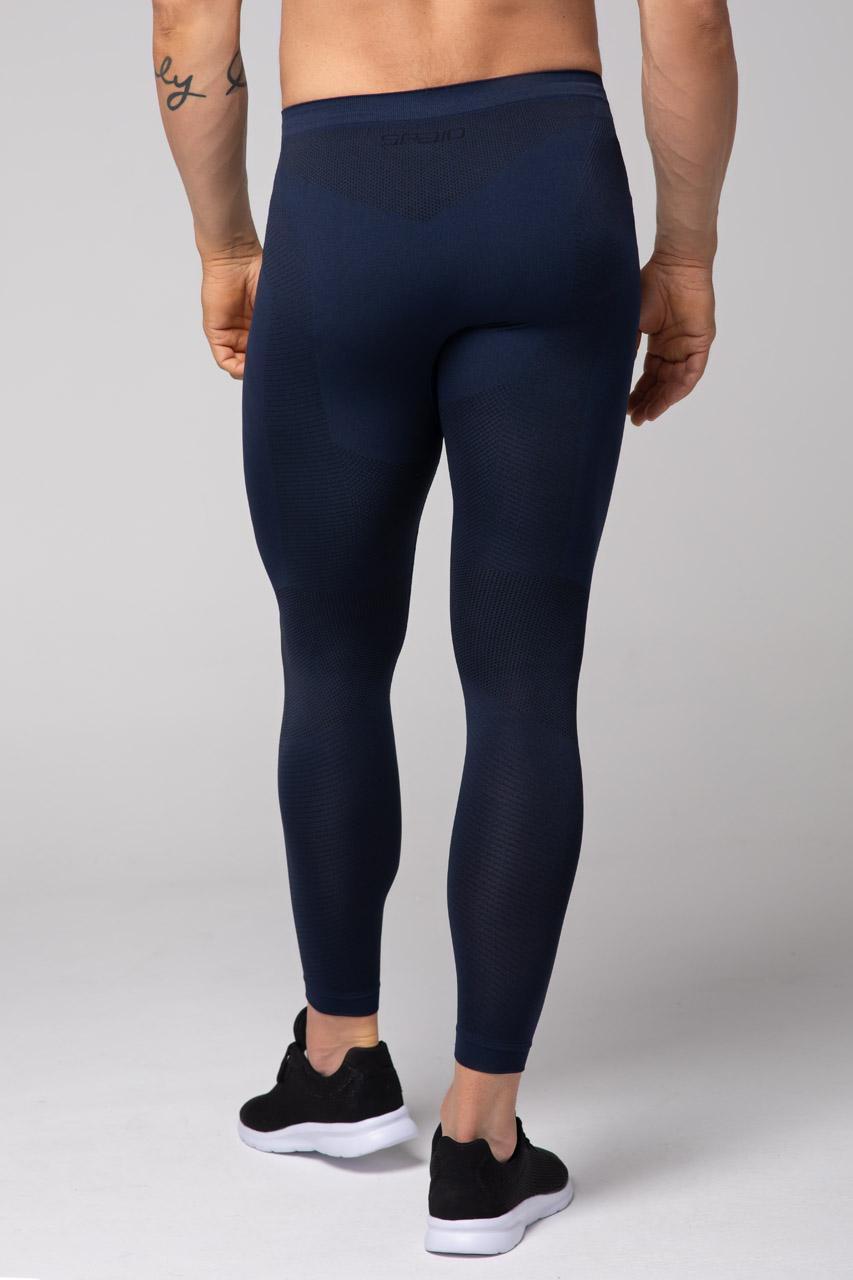 Spaio SPAIO LEGGINS TERMOATTIVI "PLAY" BLUE NIGHT NERO Sconto