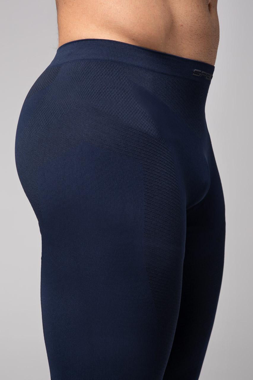 Spaio SPAIO LEGGINS TERMOATTIVI "PLAY" BLUE NIGHT NERO Sconto