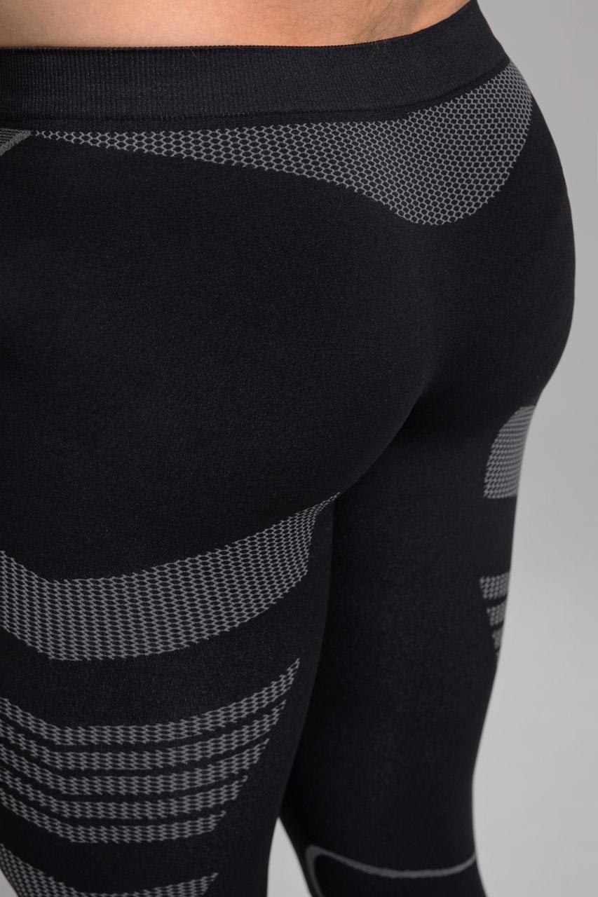 Spaio SPAIO LEGGINS TERMOATTIVI "THERMO-EVO" UOMO NERO/GRIGIO Saldi