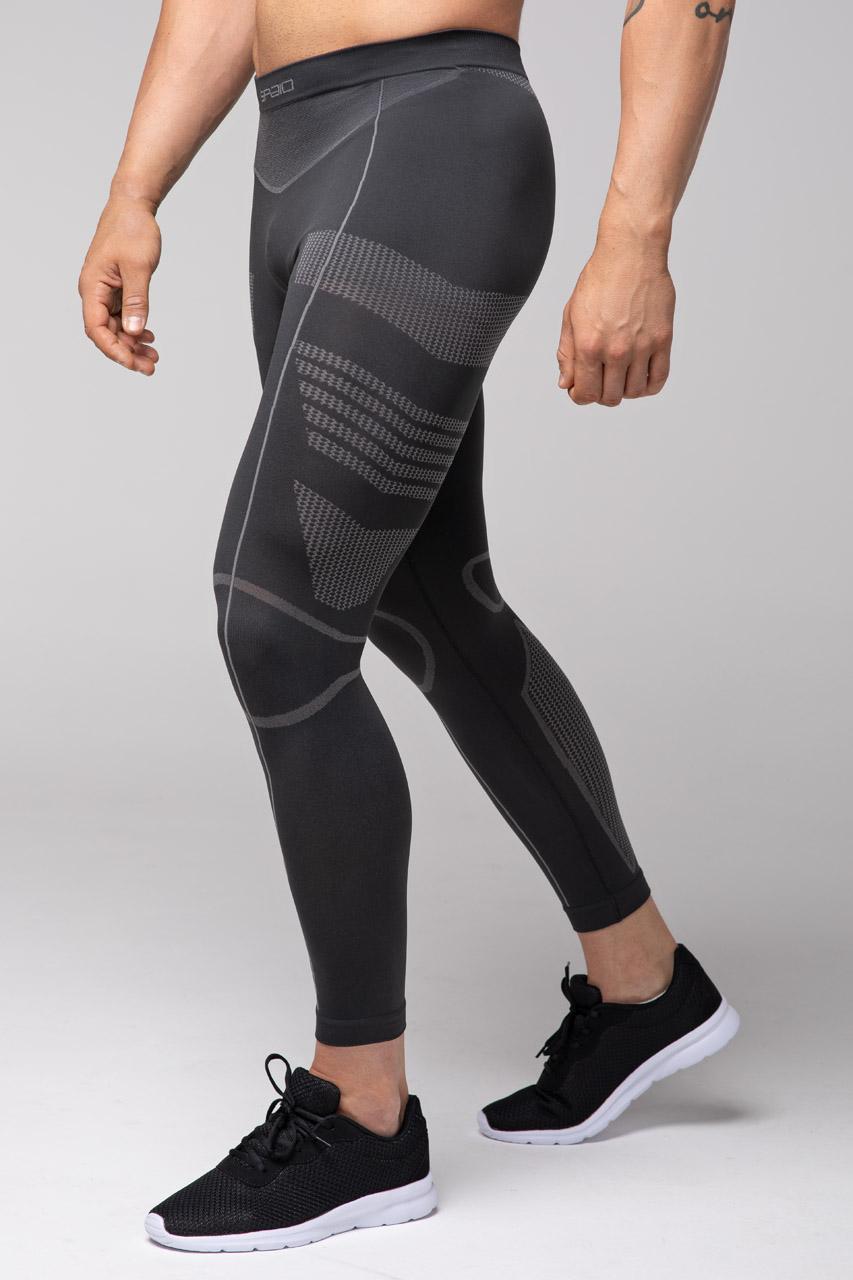 Spaio SPAIO LEGGINS TERMOATTIVI "THERMO-EVO" UOMO GRIGIO/GRIGIO CHIARO Offerte