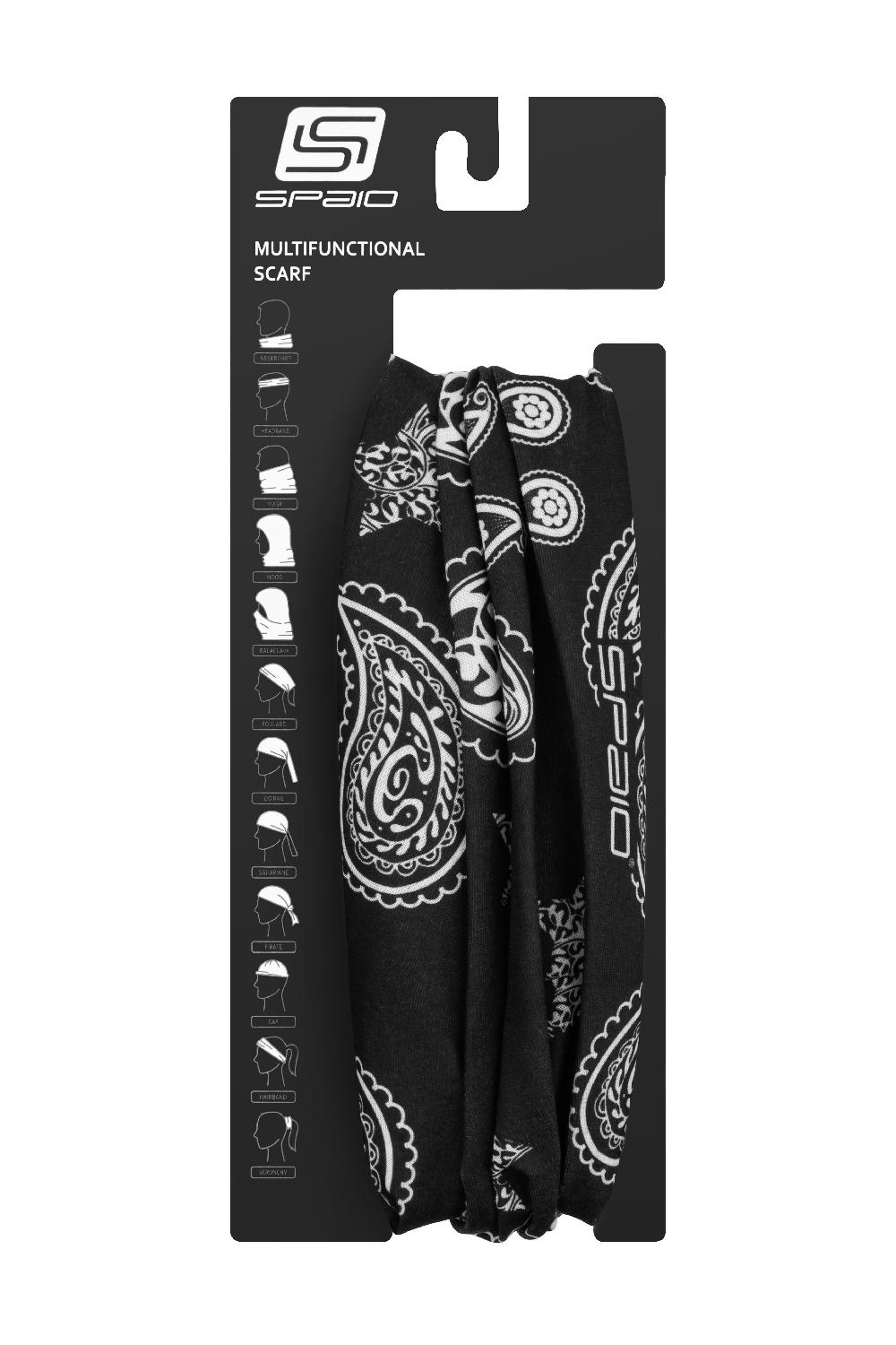 Spaio SPAIO WINGS SCALDACOLLO MULTIFUNZIONALE RED BLACK Promozione Limitata