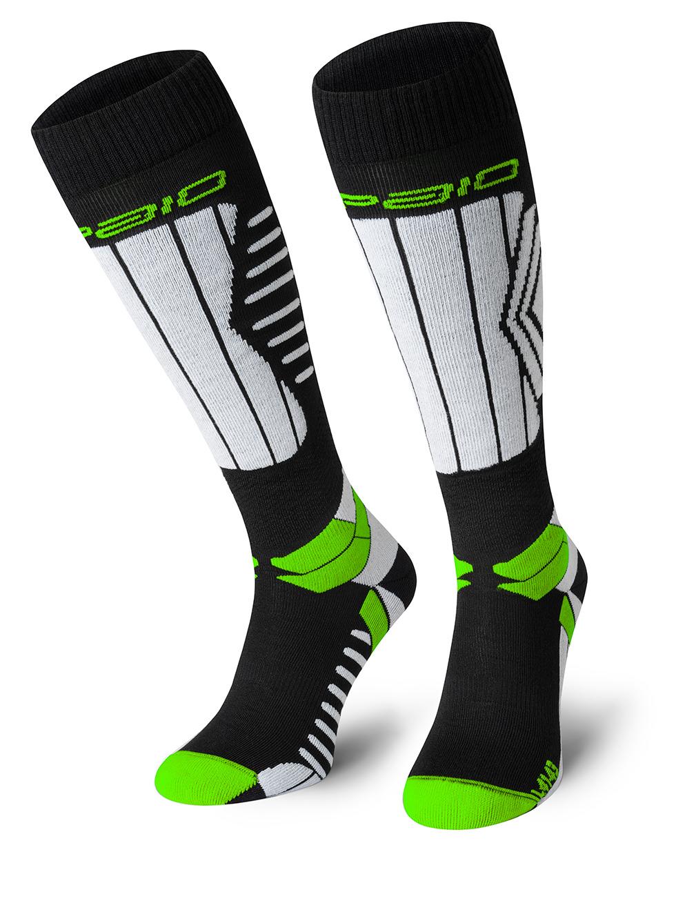 Spaio SPAIO CALZE DA SCI PLAY BLACK/GREEN Sottocosto