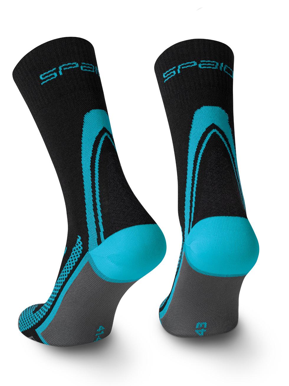 Spaio SPAIO Calze da trekking a compressione TACTICAL BLACK/BLUE Sconto