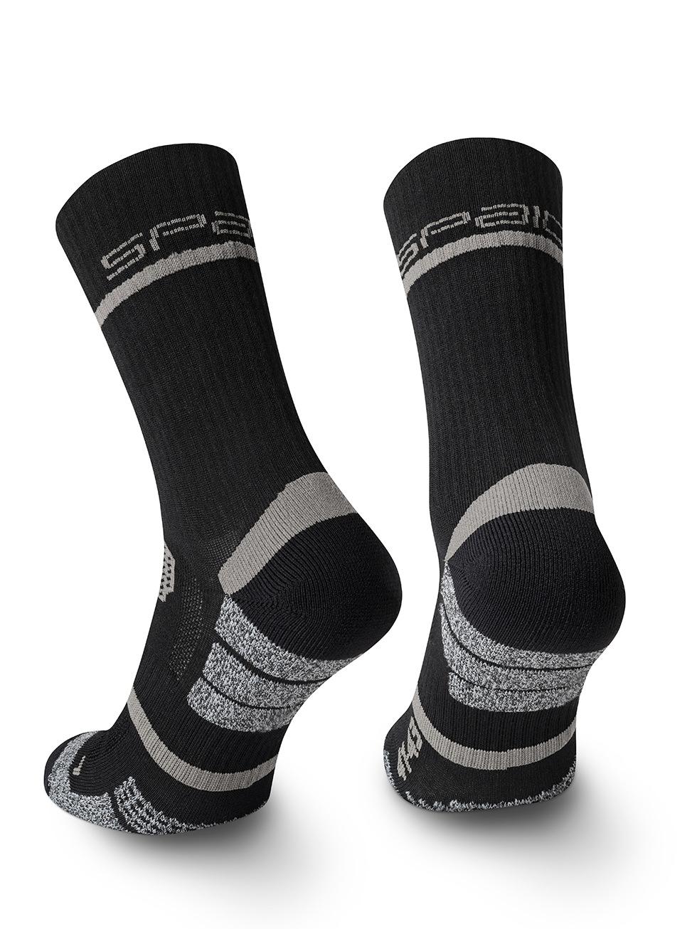 Spaio SPAIO CALZINI DA TREKKING TREKKING SOCKS ALPHA BLACK/GREY Saldi