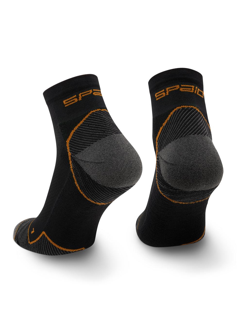 Spaio SPAIO CALZINI DA CORSA RUNNING 03 BLACK/ORANGE Qualità