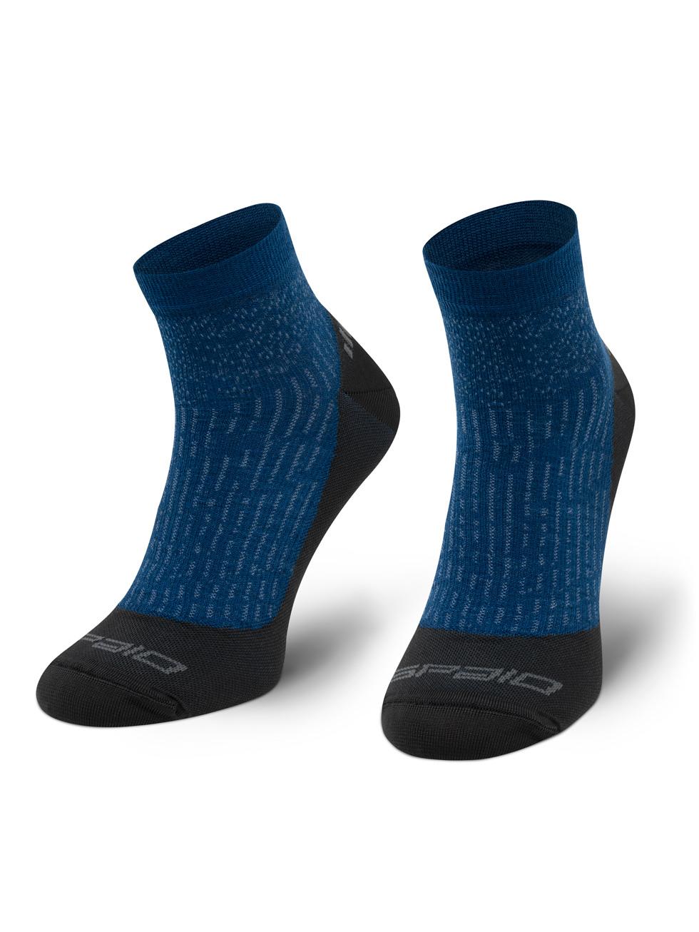 Spaio SPAIO CALZINI DA TREKKING CONFIDENCE BLACK/ NAVY BLUE Pezzi Unici