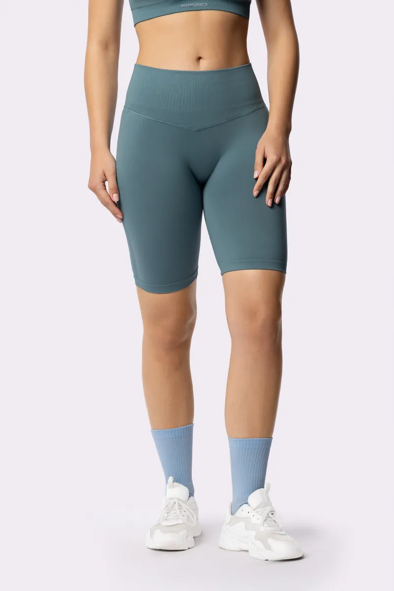Spaio SPAIO ADAPT BIKER SHORTS CHARRED BLUE Moda