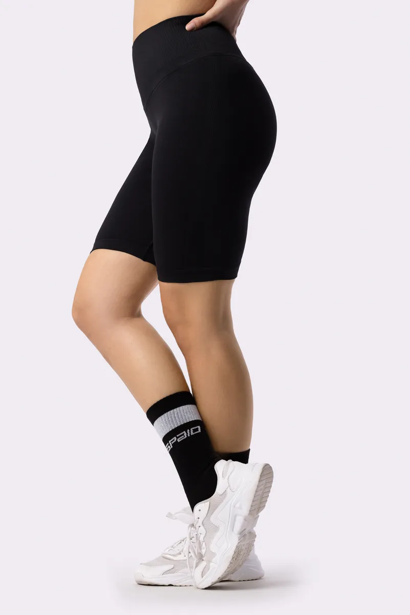 Spaio SPAIO ADAPT BIKER SHORTS BLACK BLACK Nuovo