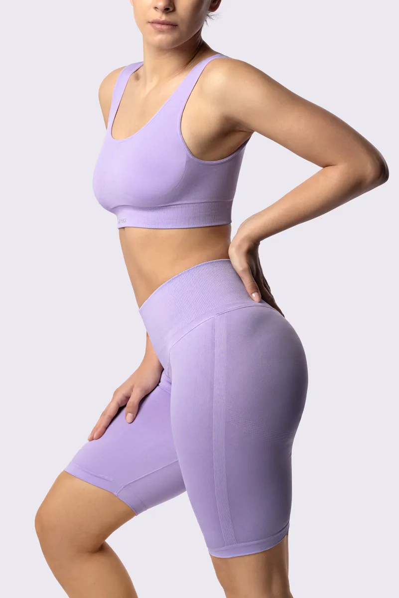 Spaio SPAIO ADAPT BIKER SHORTS LAVENDER Qualità