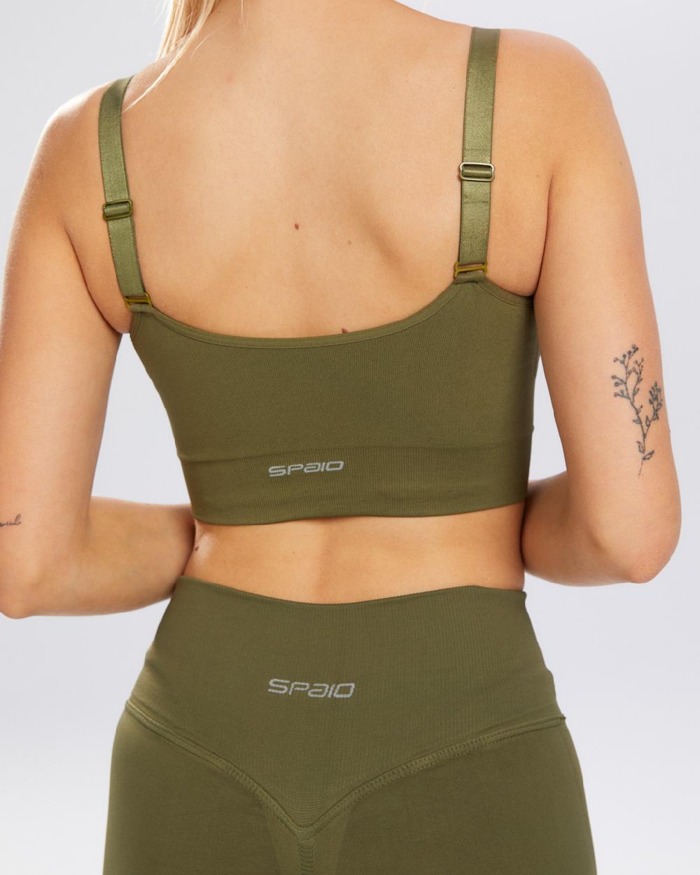 Spaio SPAIO REGGISENO SPORTIVO FLEX KHAKI Acquista Ora