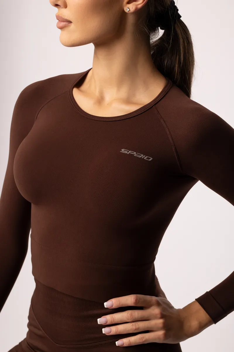 Spaio SPAIO RASHGUARD ADAPT MANICA LUNGA COFFEE Prezzo Ridotto