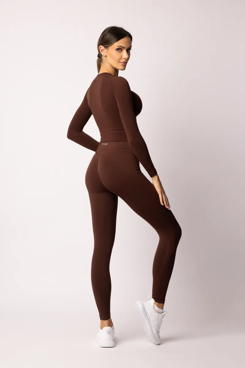 Spaio SPAIO RASHGUARD ADAPT MANICA LUNGA COFFEE Prezzo Ridotto