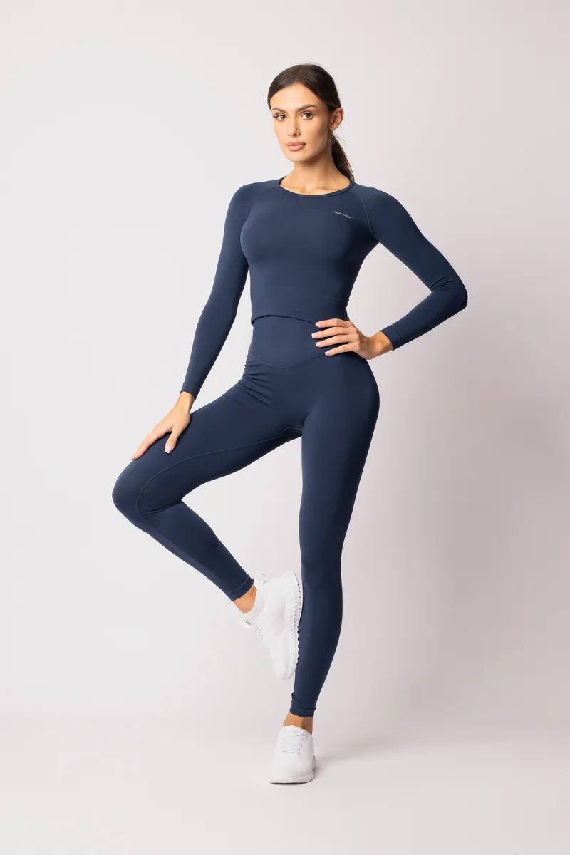 Spaio SPAIO RASHGUARD ADAPT MANICA LUNGA NAVY BLUE Sottocosto