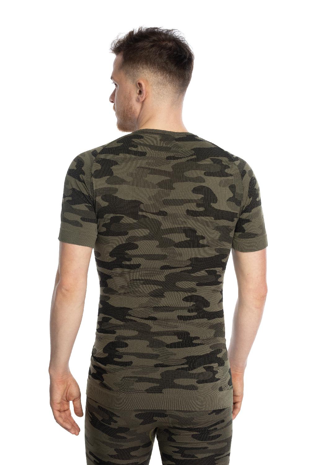 Spaio SPAIO LONG SLEEVE T-SHIRT MILITARY 01 MAN FOREST GREEN Offerte esclusive
