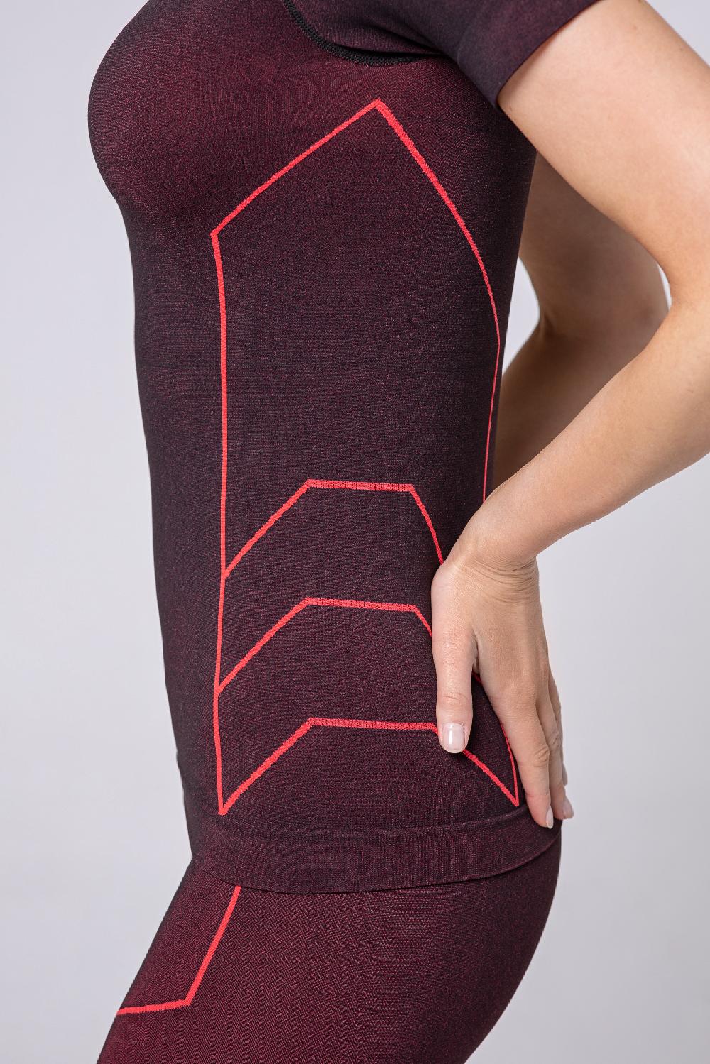 Spaio SPAIO M/C MAGLIA RAPID DONNA NERO/ROSSO Liquidazione