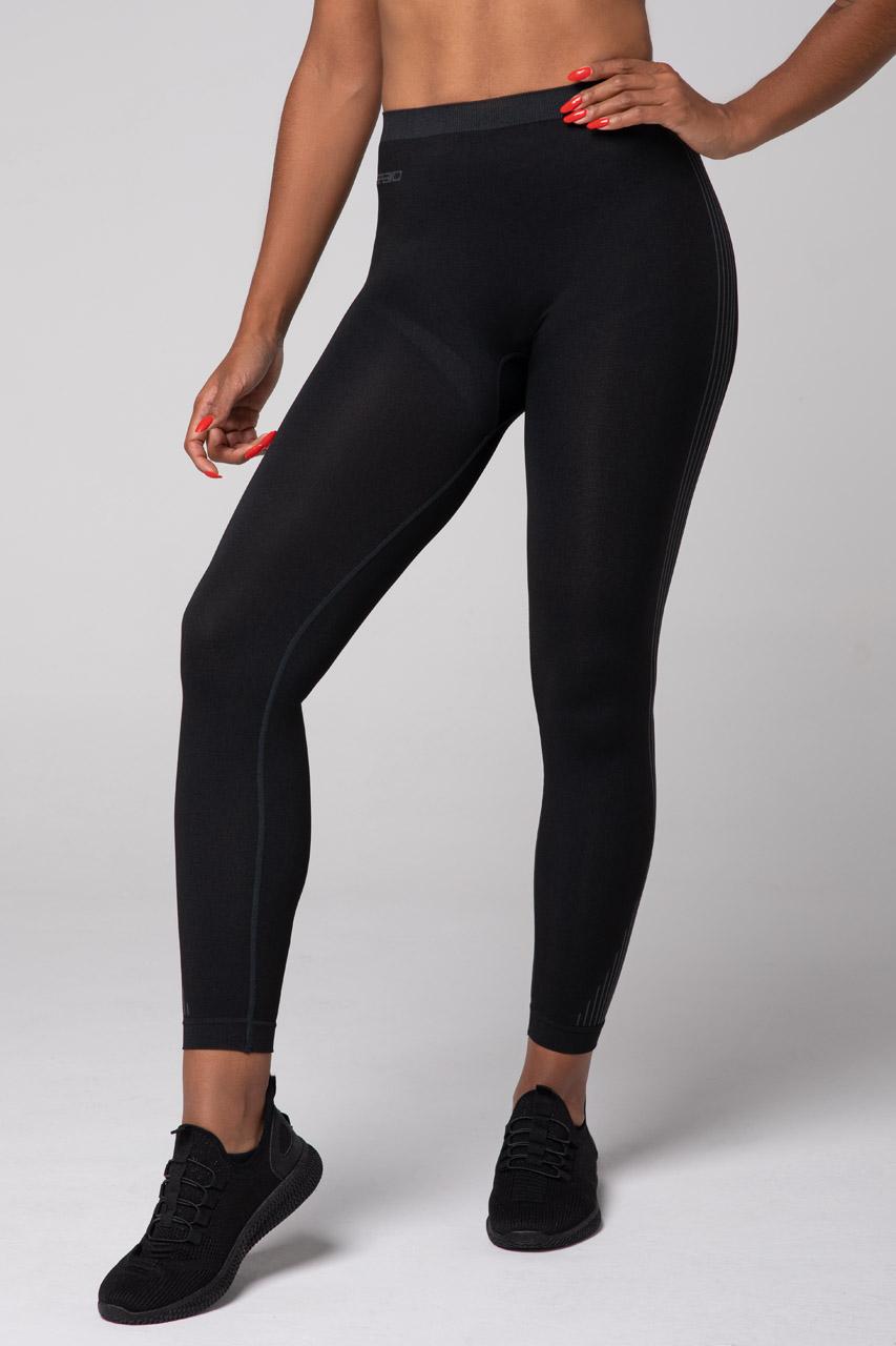 Spaio SPAIO LEGGINGS TERMOATTIVI POWERFUL NERO/GRIGIO Offerte giornaliere