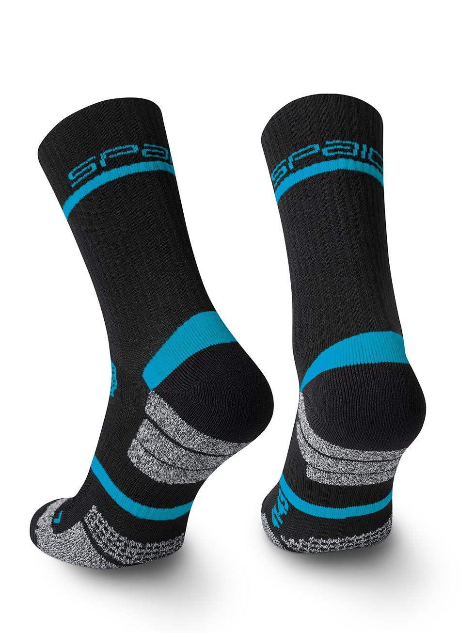 Spaio SPAIO CALZINI DA TREKKING TREKKING SOCKS ALPHA BLACK/BLUE Offerte speciali