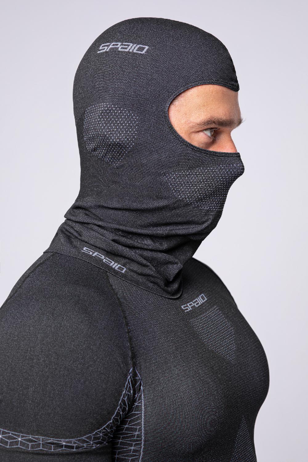 Spaio SPAIO PASSAMONTAGNA "RAPID" NERO/GRIGIO Offerta settimanale