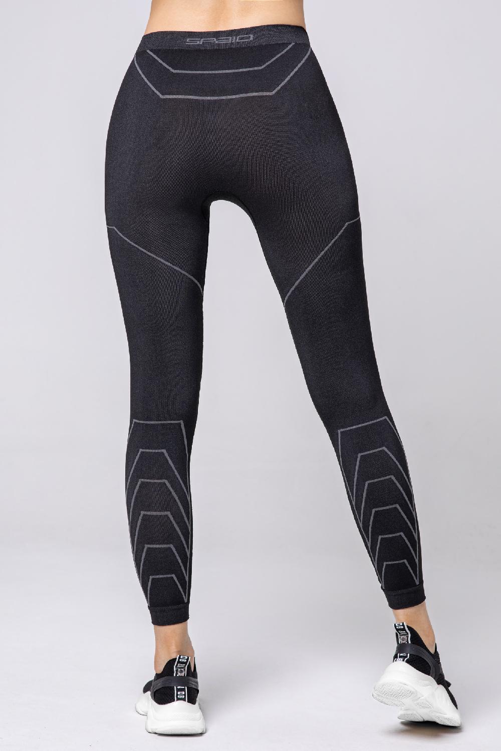 Spaio SPAIO LEGGINS TERMOATTIVI "RAPID" DONNA NERO/GRIGIO Hotsell