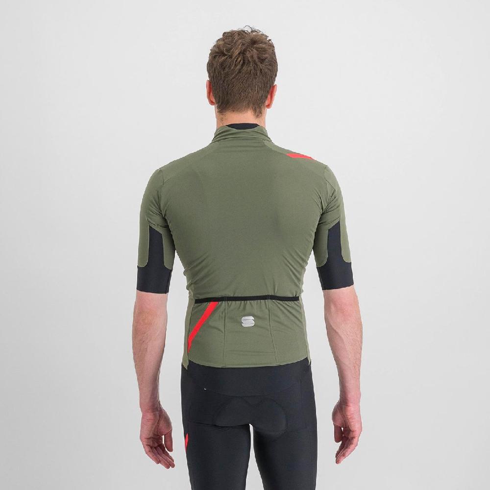 Sportful FIANDRE LIGHT NO RAIN JACKET SHORT SLEEVE Italy