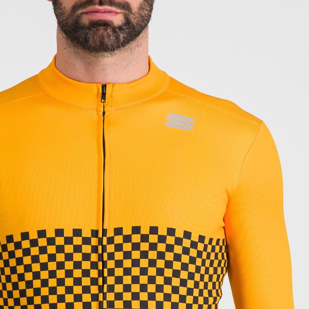 Sportful CHECKMATE THERMAL JERSEY Saldi Di Fabbrica