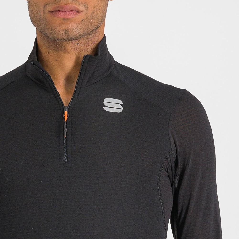 Sportful THERMODYNAMIC MID ZIPPED TEE LONG SLEEVE Italia